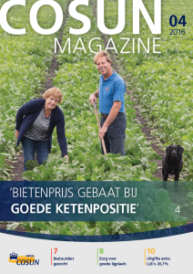 Cosun Magazine 2016 nr 4