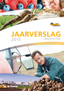 Samenvatting jaarverslag 2015